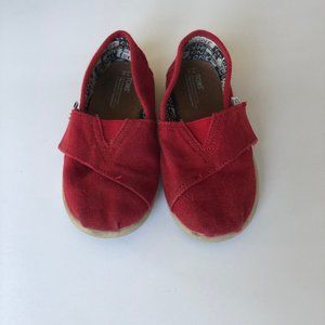 Toddler Slipons Red